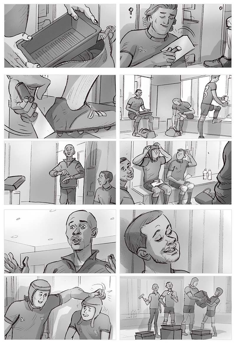 Storyboard for Advertising